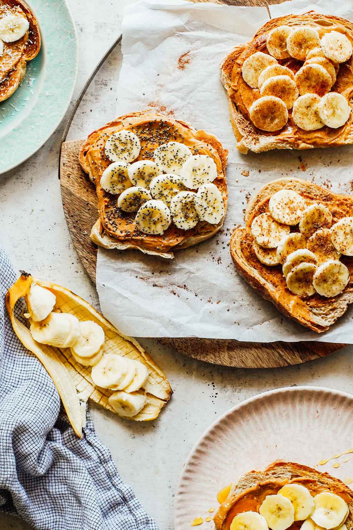 Quick & Delicious Peanut Butter Banana Toast for Toast Tuesday